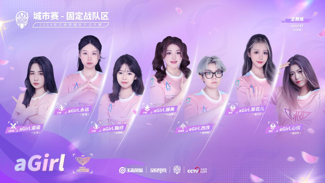 荣耀登场！濮院2024年王者荣耀女子公开赛固定战队区大名单公布